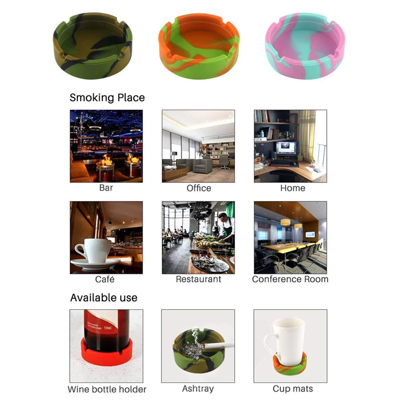 silicone ashtray